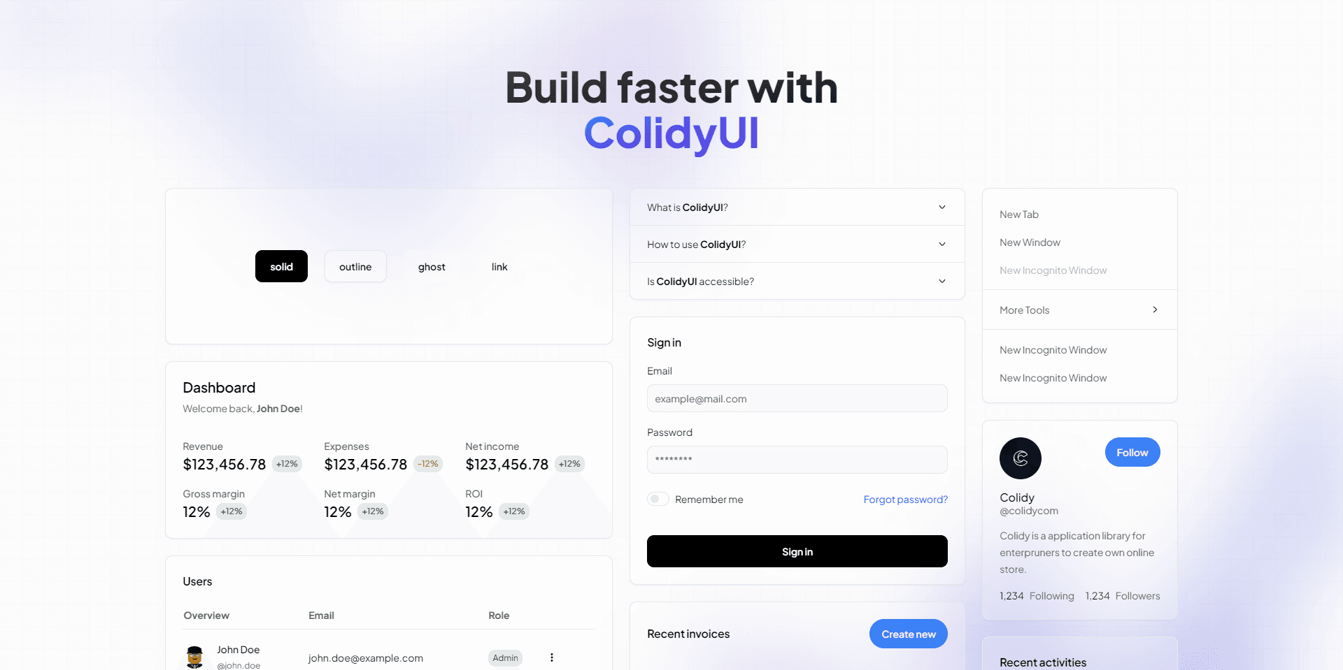 ColidyUI-selected-works